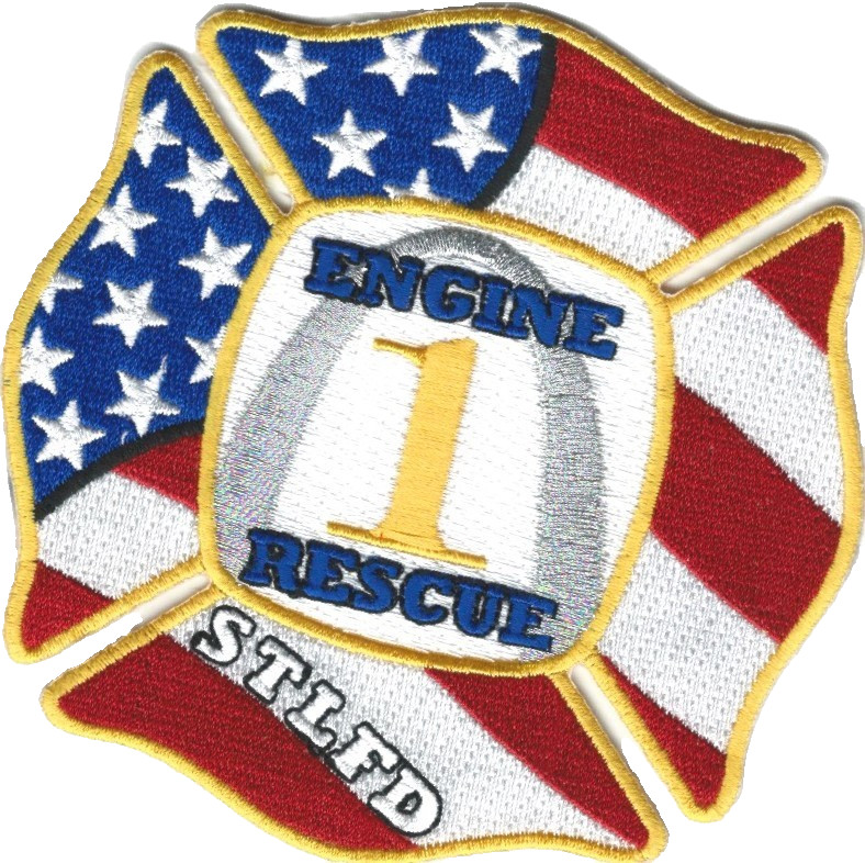 MISSOURI - St. Louis Fire Department Engine & Rescue 1 patch