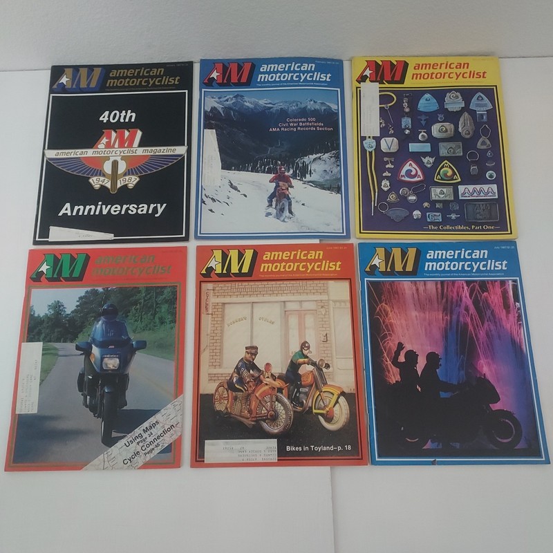 AM American Motorcyclist 1987 Tyco Technofix JAPAN BMW Cafe MOTO GP 40th LOT (6)