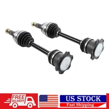 4WD 6-Lug Front CV Axle Shafts for Chevy GMC Silverado Sierra 1500 Set of 2