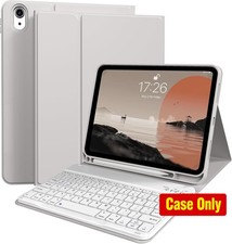 Case for iPad 11/10th Gen 11/10.9 inch 2025, Thin  Light Wireless Keyboard Case