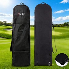 Rolling Golf Travel Bag Nylon Hard Case Golf Protector Wheels Foldable Airlines