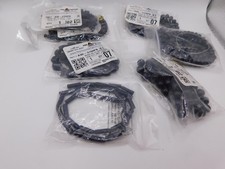 Dark Blue Goldstone Bead Lot NIP 7 Strands Heart Star Rondelle Round Barrell VTG