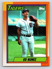 1990 Topps - Edwin Nunez #586