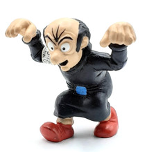 Schlumpf-Figur 20418 Jagender Gargamel Smurf Puffi Piufo Schleich 6 cm PVC
