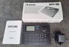 Alesis SR-16 24 Bit Drum Machine in Excellent Condition. PSU, Manual & Box