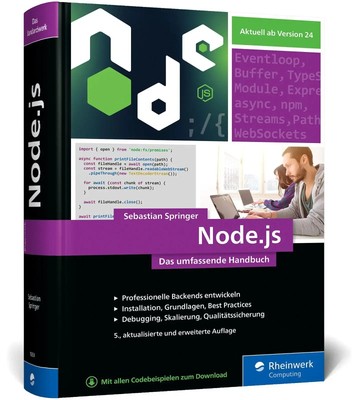 Node.js | Sebastian Springer | Buch | Rheinwerk Computing | 989 S. | Deutsch