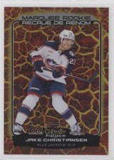 2022 O-Pee-Chee Platinum Marquee Rookies Hot Magma 83/499 Jake Christiansen 12u8