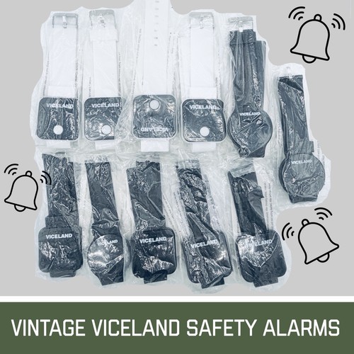 11 Vintage Untested Viceland: Safety Alarms