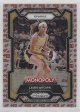 2024 Panini Prizm Monopoly WNBA Dice Prizm Lexie Brown #41 0nr3