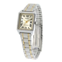 Casio Classic LTP-V007SG-9BDF Tank Analog Bicolor Gold Stahl R80111287
