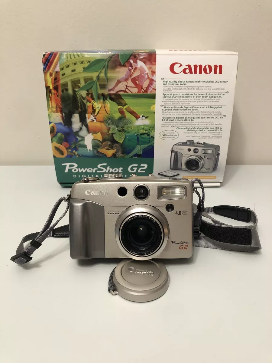 Canon PowerShot G2 Digital Camera 4.0MP - Incomplete Box Great Condition/Tested✅