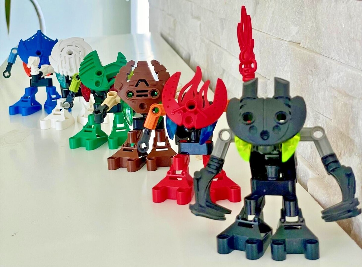 Bionicle Bohrok Va: 8550, 8551, 8552 8553, 8554, 8555 with Krana  Complete