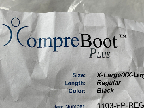 Compreboot Plus von Biacare (XLarge - XXLarge Regular) schwarz 1103-FP-REG - Bild 9 von 10