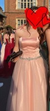 Pink Prom Dress Size 10-12 LQ Design