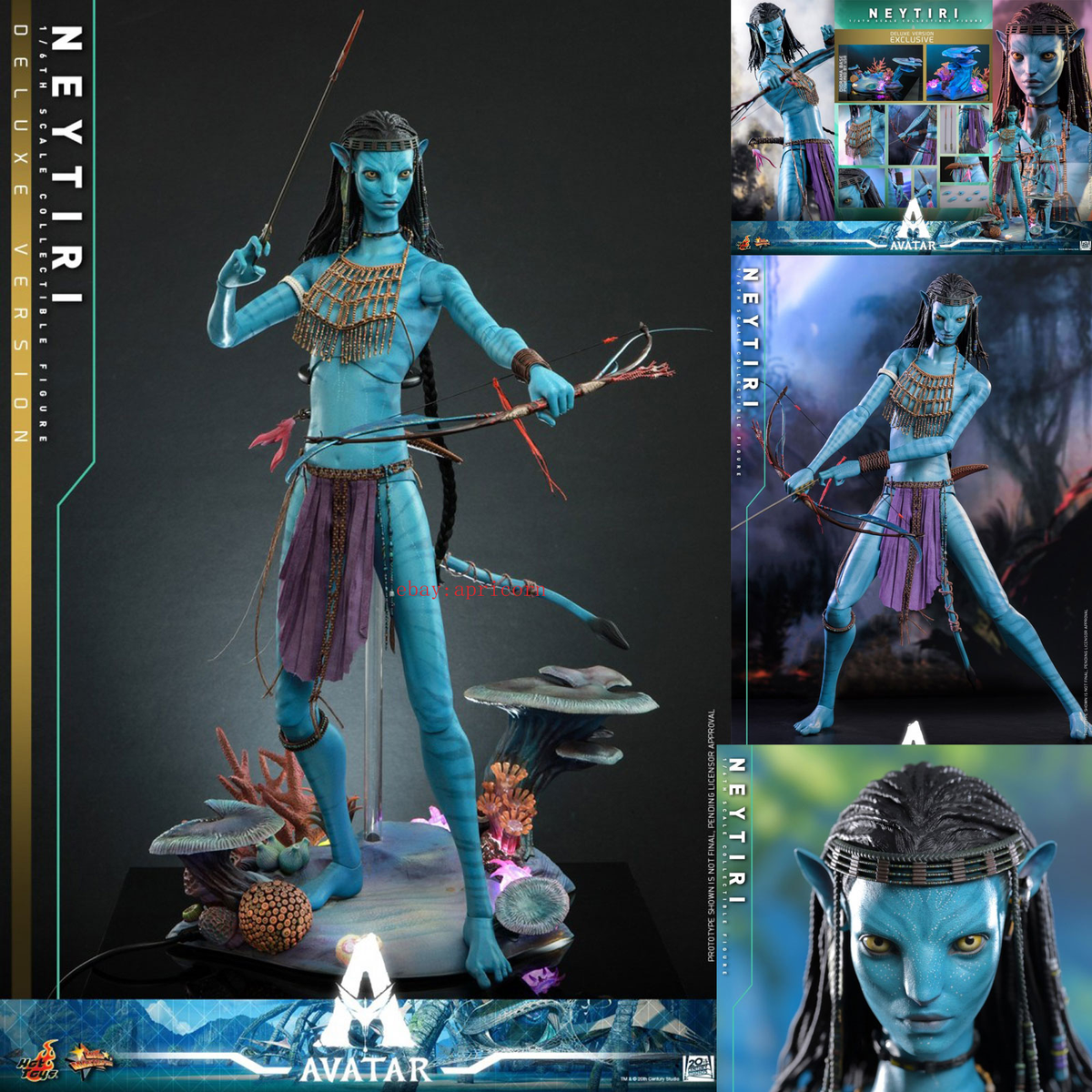 HotToys MMS686 Avatar：The Way of Water Neytiri 1/6 Action Figure