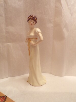 VTG Goebel West Germany Victorian Figurine White Dress
