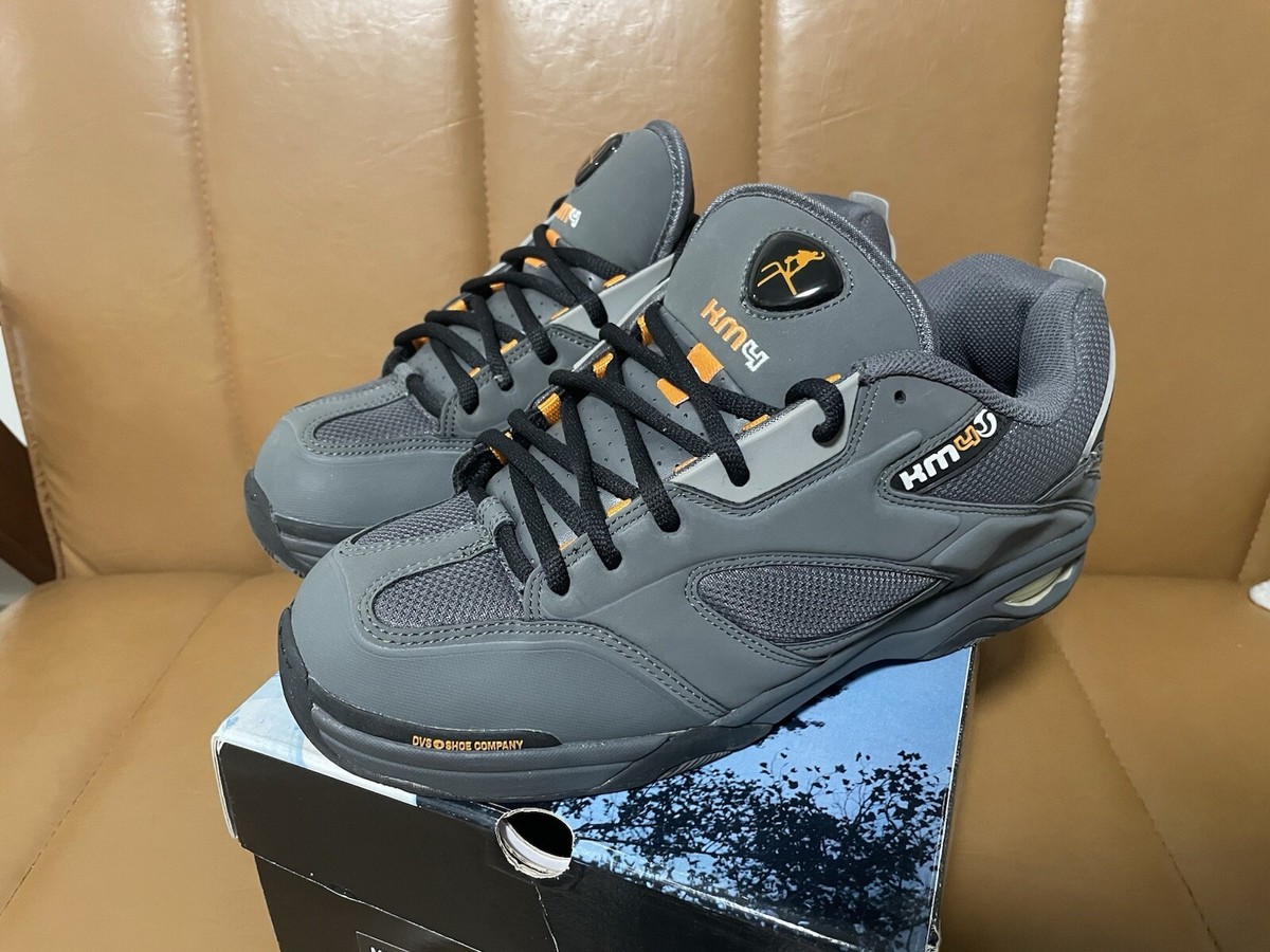 Keenan Milton KM4 Ever DVS Grey Suede Skate Shoes Rare Size 11