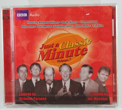 Just A Minute Panel  Just A Classic Minute Volume 7 BBC 2 CD Set BRAND NEW