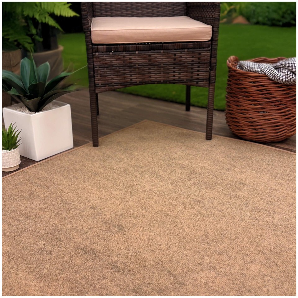 Koeckritz 4' x 7' Economy Ribbed Indoor/Outdoor Area Rug | Patios, Deck ...