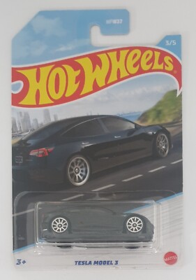 Hot Wheels Tesla Model 3 HW Luxury Sedans 3/5 2022 neu