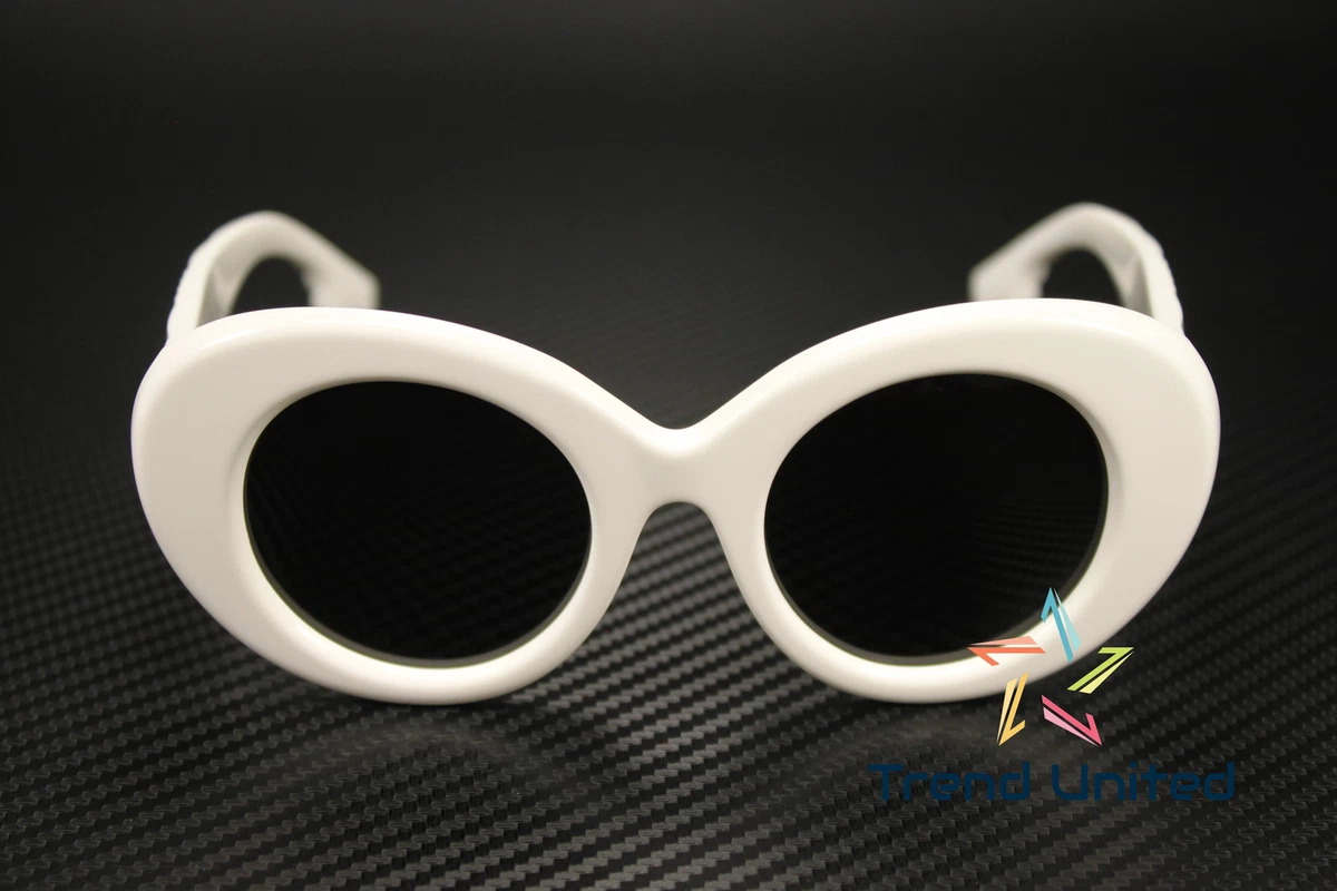 BURBERRY BE4370U 300787 Margot White Dark Grey 49 mm Women 