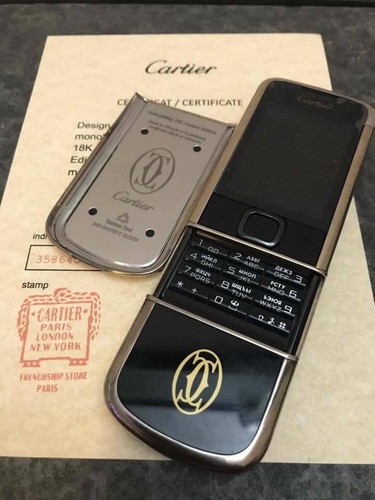 Nokia 8800 Arte Gold - CARTIER TITANIUM LIMITTED (Unlocked) Cellular Phone - Picture 7 of 11