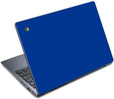BLUE Vinyl Lid Skin Cover Decal fits Acer Chromebook C720