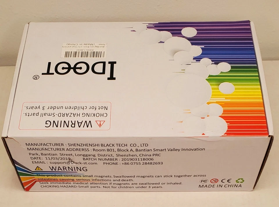 Idoot Magnetic Blocks For Boys And Girls With Storage Bag. New In Box - Image 3 of 4