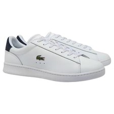 Lacoste Carnaby Trainers White/Navy