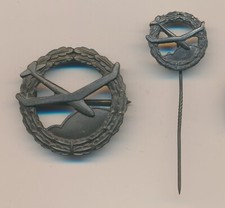 WW2 German medal Luftwaffe Badge bronze stickpin set US army Air corp vet estate