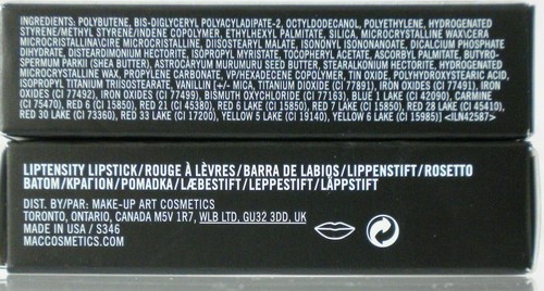 MAC LIPTENSITY LIPSTICK  BURNT VIOLET  BRAND NEW IN BOX! - Picture 3 of 3