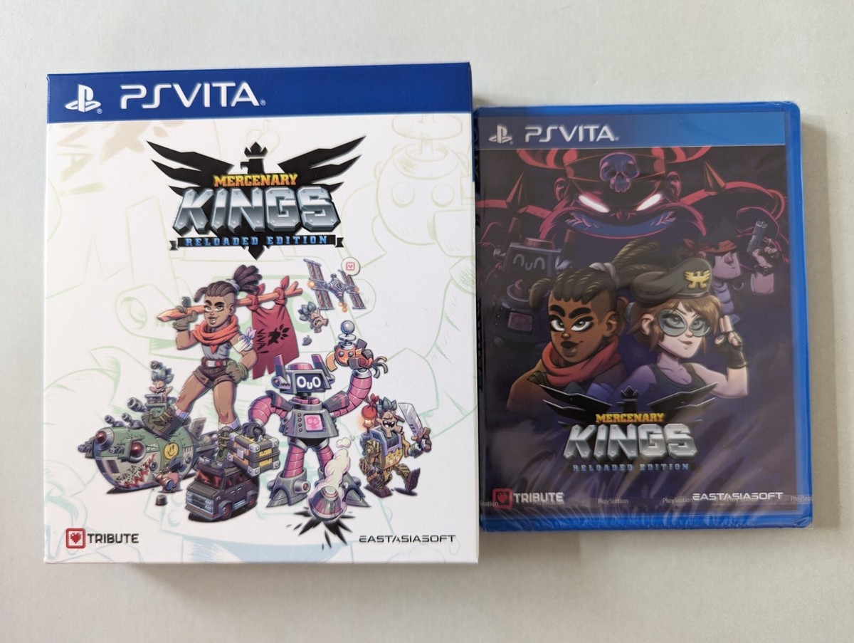 BRAND NEW SEALED PV021 Mercenary Kings Reloaded Edition PS Vita