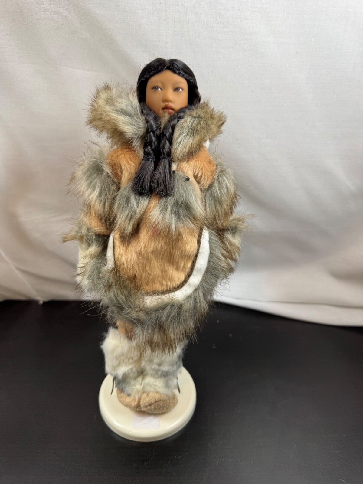 American Girl Minuk Yupik Eskimo 9-inch Doll with Stand Alaska Girls of Many Lands