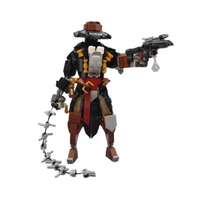 MOC: Huntress Robot Warrior Model 353 Pieces from Mech Series Brand New