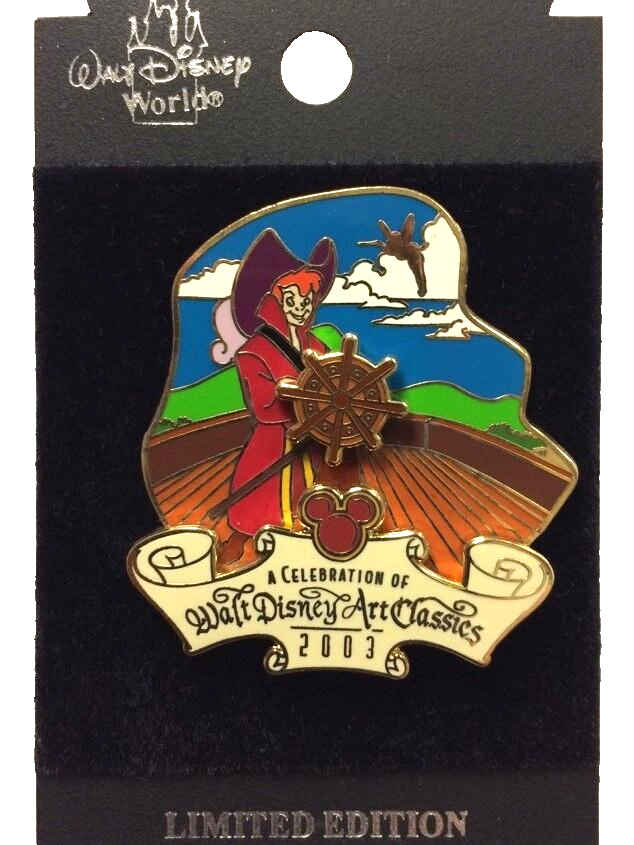 Disney Peter Pan Captain Hook High Seas Adventure Limited Edition Pin