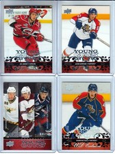 2008-09 Upper Deck Exclusives Young Guns #500 Brunnstrom-Tikhonov-Filatov /100