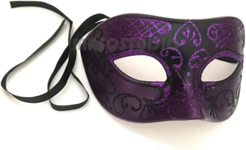 Mens Masquerade Ball Mask Cosplay Mardi Gras Prom Dance Birthday Bachelor Party - Picture 15 of 46