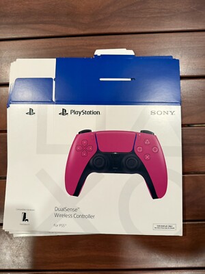 **BOX ONLY* NEW Nova Pink Sony PlayStation 5 (PS5) DualSense Box. **Super Rare**
