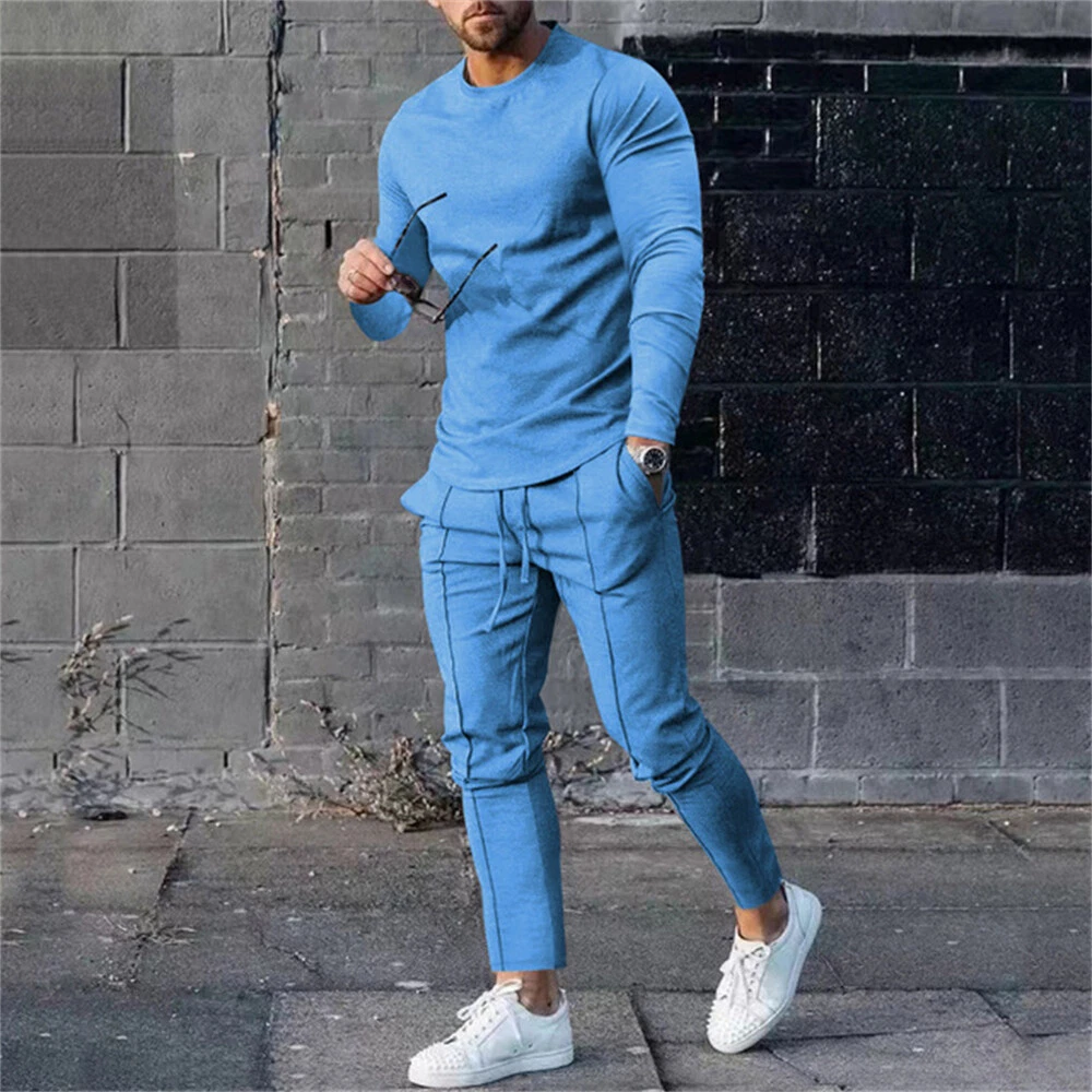 Jogging Suit Sport Suit Tracksuit Sports Jogging Gym Fitness Mens