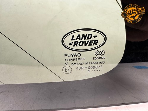 2017-2024 LAND ROVER DISCOVERY L462 REAR LEFT (DRIVER SIDE) QUARTER GLASS OEM - Picture 2 of 11