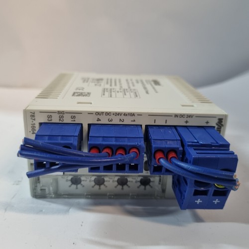 WAGO EPSITRON 787-1664/0000-0080 Schutzschalter 4x24VDC 1-10A - Bild 2 von 3