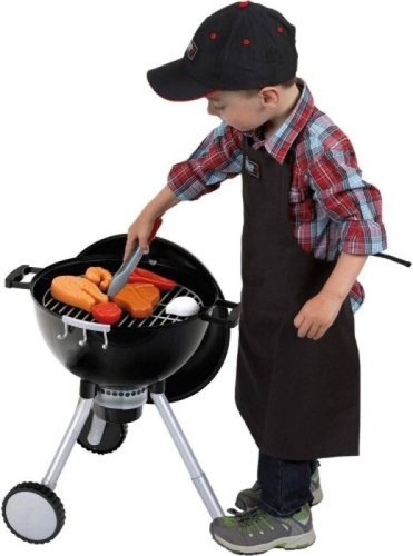 Theo Klein Weber Kugelgrill One Touch Premium, Kinder-Grill mit Licht, Sound und - Bild 6 von 8