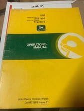 MANUALE OPERATORE JOHN DEERE OM-R72588 NUMERO B1 #39