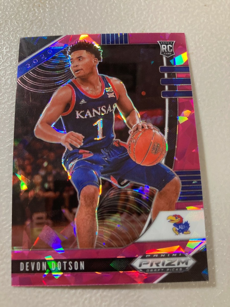 Rookie Card Basketball Devon Dotson Jersey 2020 Panini Prizm Draft
