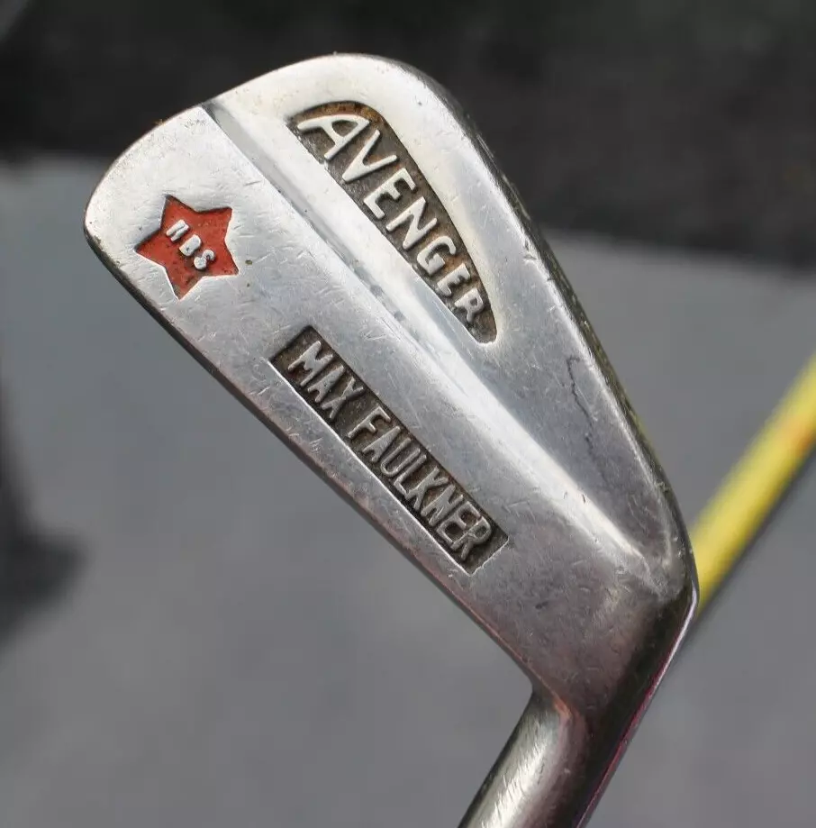 HB S Max Faulkner Avenger 5 iron vintage golf club