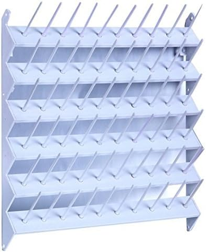 Embroidex Deluxe 60 rocchetti cono filo stand/rack organizer per cucire e ricamare macchina facile da installare