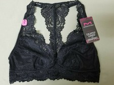 New Womens Maidenform Lace Black Full Bra retail 32.00