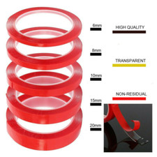 3m/Roll Nano Double Sided Clear Sticker Car Adhesive Acrylic Foam Tape 3-20mm