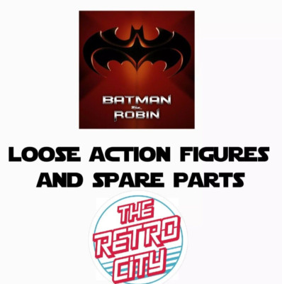 Vintage Batman & Robin Movie Kenner Figuren Ersatzteile Waffen & Zubehör 90er