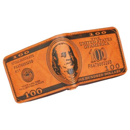 Coin Purse US Dollar Pattern Wallet Money Pocket Purse  Travel - Afbeelding 1 van 11